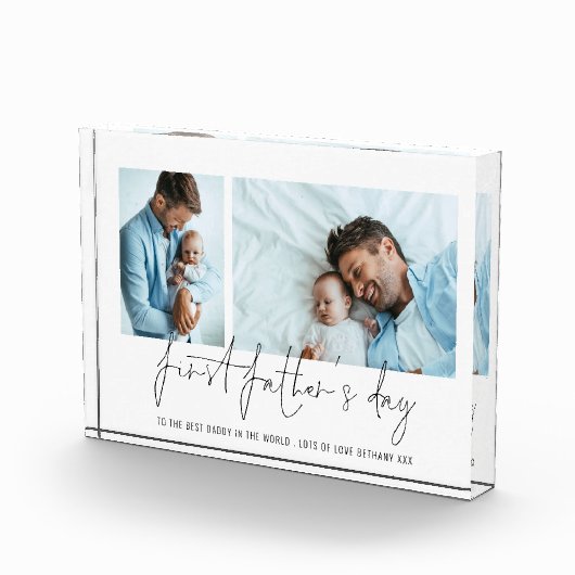 Erste Vatertag 2 Fotos Script (Rechts)