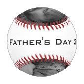 Erste Vatertag Angewohntes 2 Foto Baseball (Rückseite)