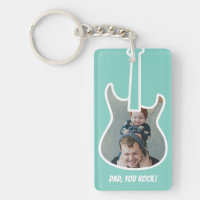 Erste Vatertag Custom Foto Cool Guitar Vater
