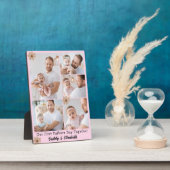 Erste Vatertag Foto Collage Fotoplatte (Seite)