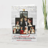 Erste Verheiratete Weihnachten Karte (Vorderseite)