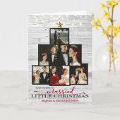 Erste Verheiratete Weihnachten Karte (Gelbe Blume)