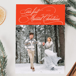 Erste Verheiratete Weihnachten Neu verheiratetes F
