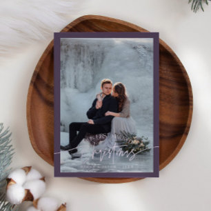 Erste Verheiratete Weihnachtsfeiertage New Foto Pl Feiertagskarte