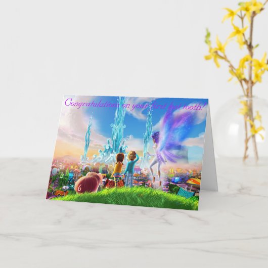 Erste verlorene Zahnkarte von Zora Swift! Karte (Gelbe Blume)