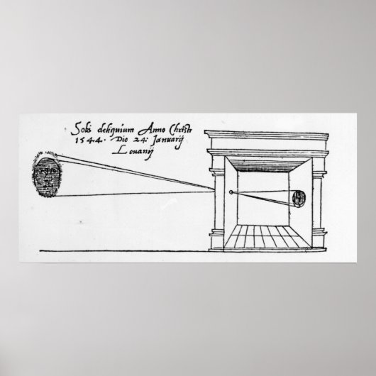 Erste veröffentlichte Illustration Poster (Vorne)