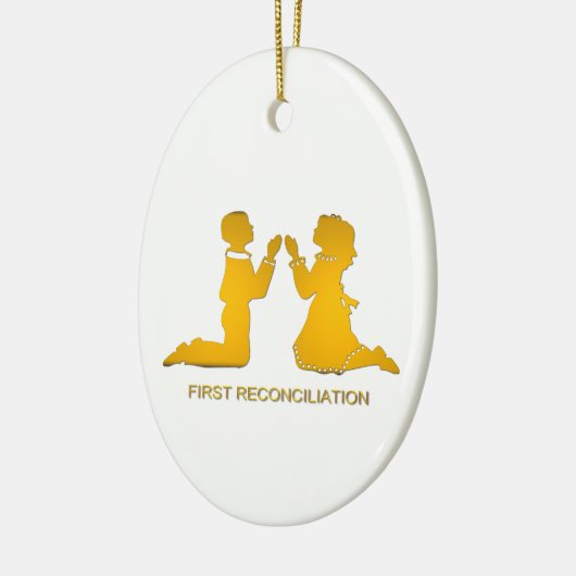 Erste Versöhnung Keramikornament (Links)