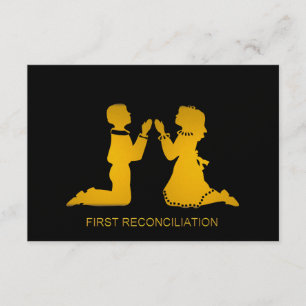 Erste Versöhnung RSVP Karte