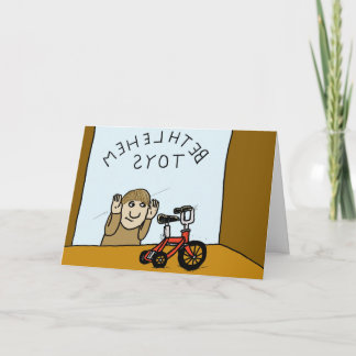 Erste Versuchung Feiertagskarte