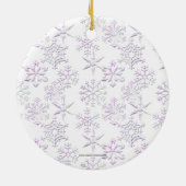 Erste Verzierung des Babys Weihnachts Keramik Ornament (Hinten)