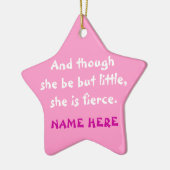 Erste Verzierung des Babys Weihnachts Keramikornament (Links)