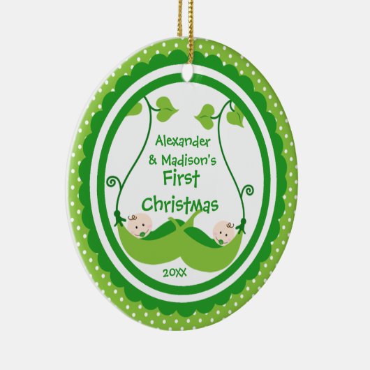 Erste Verzierung des süßen kleinen Keramik Ornament (Rechts)