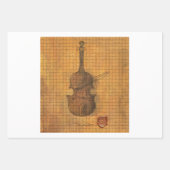 Erste Violine von Max Zaxster Geschenkpapier Set (Vorderseite 2)