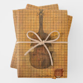 Erste Violine von Max Zaxster Geschenkpapier Set (Beispiel)