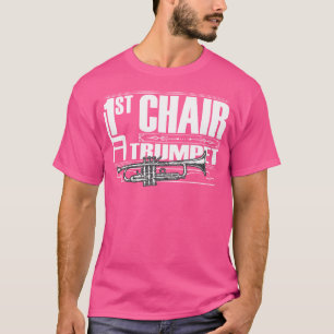 Erste Vorsitzende Trumpet ein Band Mitglied und Or T-Shirt