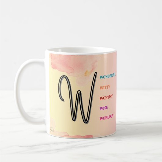 Erste "W"-Tasse (11oz) Kaffeetasse (Links)