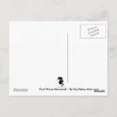 Erste Wave Mermaid Mini-Print Postkarte (Rückseite)