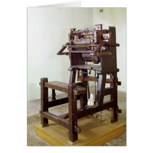 Erste Webstühle für Strümpfe, 1750