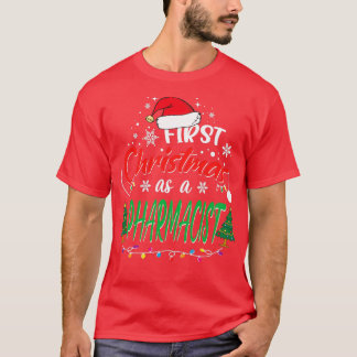 Erste Weihnachten als Apotheker Funny 1. Christma T-Shirt