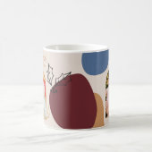 Erste Weihnachten als Custom Gold Arch Foto Kaffeetasse (Mittel)