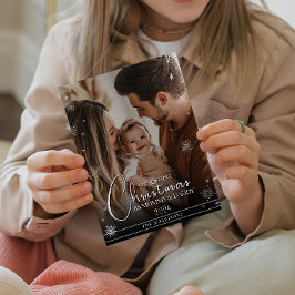 Erste Weihnachten als Eltern Custom Foto