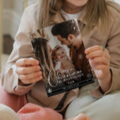 Erste Weihnachten als Eltern Custom Foto Postkarte