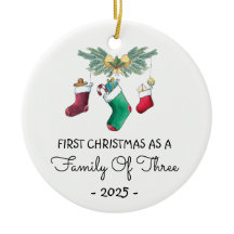 Erste Weihnachten als Familie von drei 2025