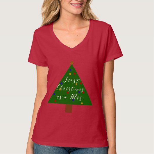 Erste Weihnachten als Frau. T-Shirt (Vorderseite)