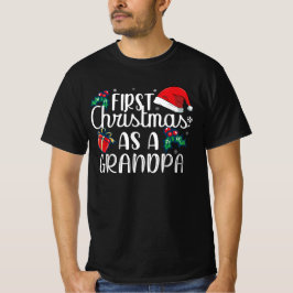 Erste Weihnachten als Großvaterfamilie passt zusam T-Shirt