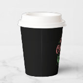 Erste Weihnachten als Mama, die Weihnachten passt Pappbecher (Rechts)