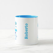 Erste Weihnachten als Mama eines Babyjungen Tasse (Zentrum)