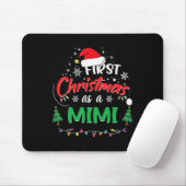 Erste Weihnachten als Mimi 1. Weihnachtsmatte F Mousepad (Mit Mouse)