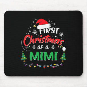 Erste Weihnachten als Mimi 1. Weihnachtsmatte F Mousepad