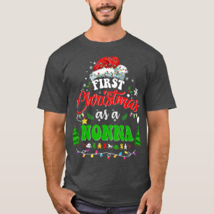 Erste Weihnachten als Nonna Weihnachtsmannmütze Ug T-Shirt
