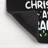 Erste Weihnachten als Oma, das Weihnachten passt Mousepad (Ecke)