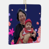 Erste Weihnachten als Oma Keramikornament (Rechts)