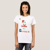 Erste Weihnachten als Oma Ladys Festival T-Shirt (Vorne ganz)