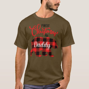 Erste Weihnachten als Papa T-Shirt