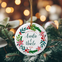 Erste Weihnachten als Tante und Onkel 
