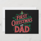 Erste Weihnachten als Vater, der Weihnachten passt (Vorderseite)