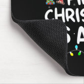 Erste Weihnachten als Vater Funny New Dad Weihnach Mousepad (Ecke)