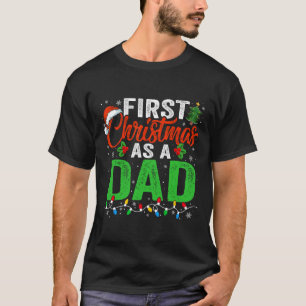 Erste Weihnachten als Vater Weihnachten Weihnachte T-Shirt