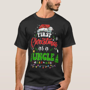 Erste Weihnachten als Weihnachtsmannmütze für eine T-Shirt