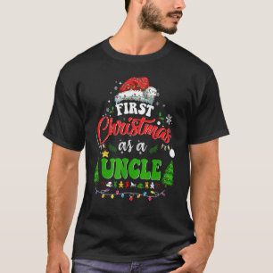 Erste Weihnachten als Weihnachtsmannmütze für eine T-Shirt