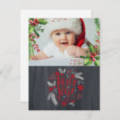 Erste Weihnachten des Babys, Holly Berries, Baby-F (Vorne/Hinten)