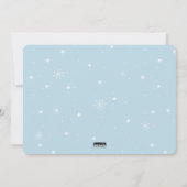 Erste Weihnachten-frohe Feiertagskarte (Rückseite)