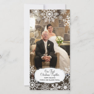Erste Weihnachten gemeinsam - Elegante Schneeflock