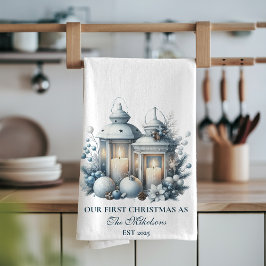 Erste Weihnachten Geschirrtuch