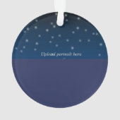 Erste Weihnachten im Himmel 2018 Personalisiert Ornament (Rückseite)