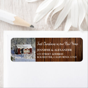 Erste Weihnachten im neuen Zuhause rustikalen Foto